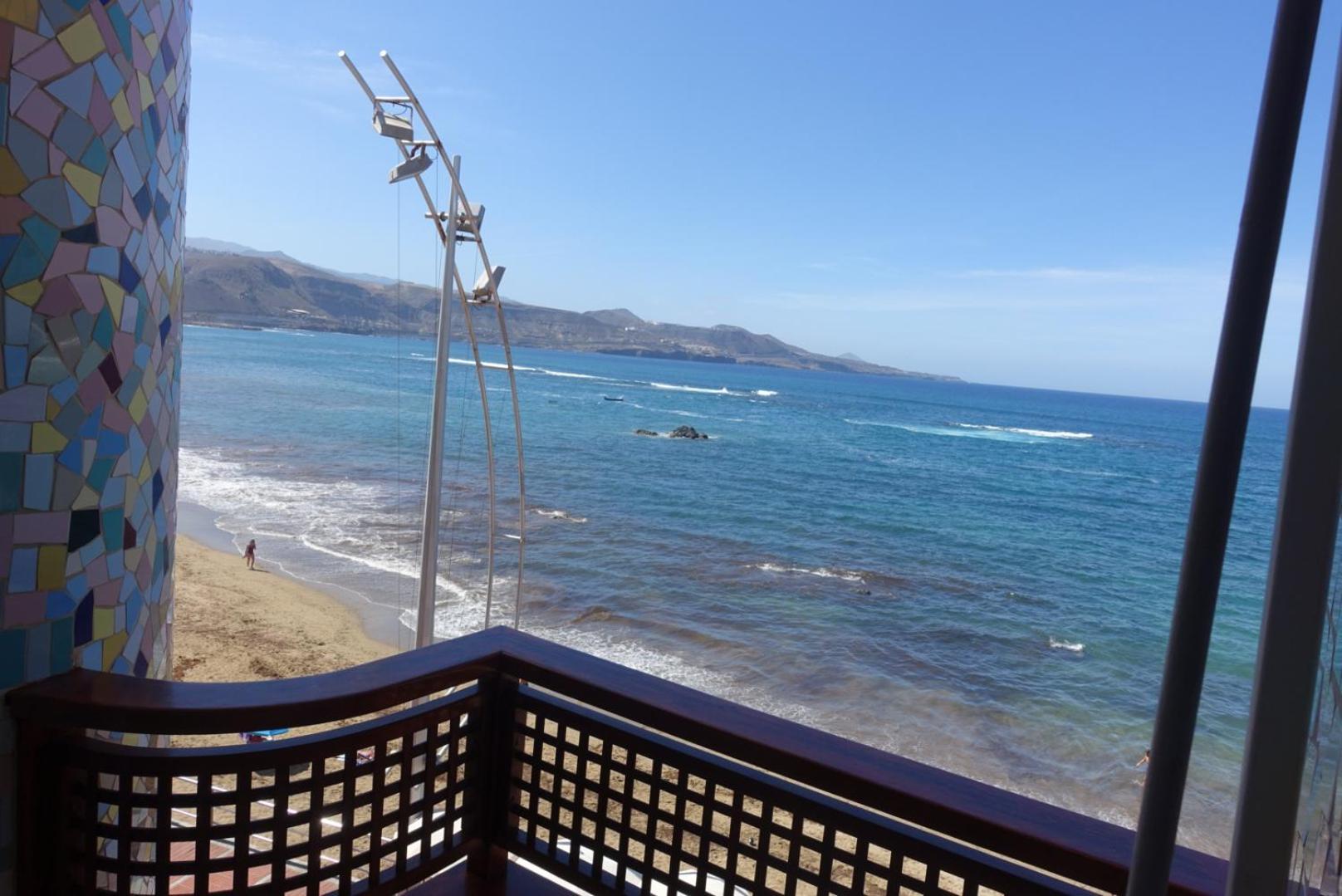 Estudio Luminoso, Primera Linea De Playa De Canteras Leilighet *
