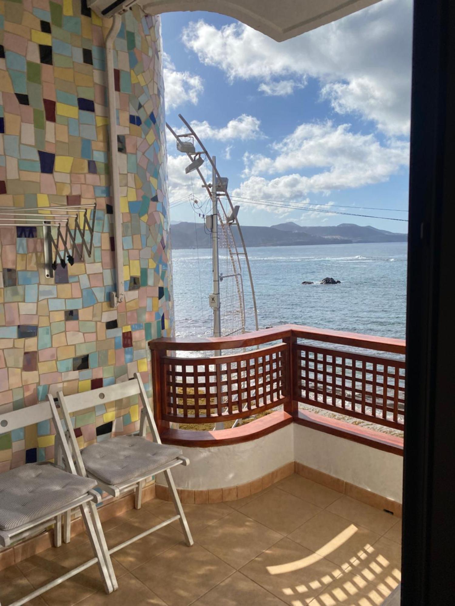 Estudio Luminoso, Primera Linea De Playa De Canteras Appartement *
